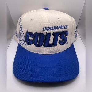Indianapolis Colts Sports Specialties SnapBack NFL Pro Line Hat Shadow 90s